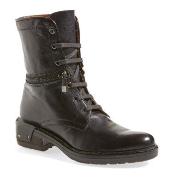 Alberto Fermani Convertible Tolve Combat Boots